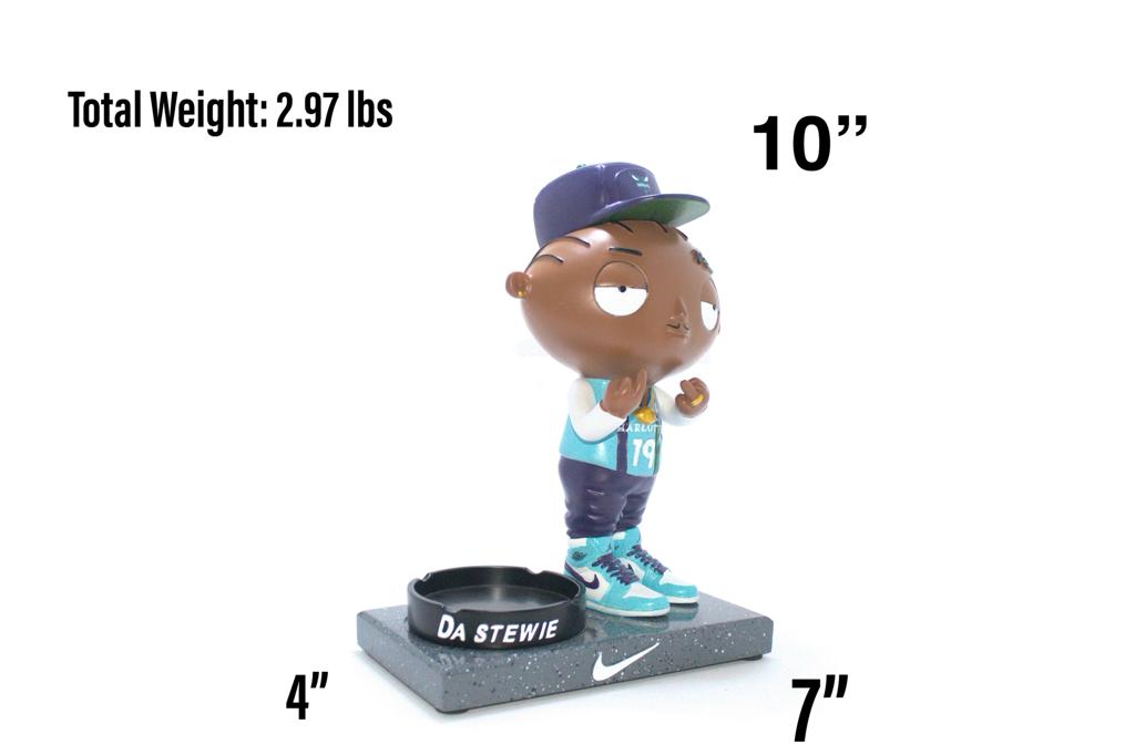 Feeling Like A Baller With Da Stewie Medium Ashtray 2.97 lbs