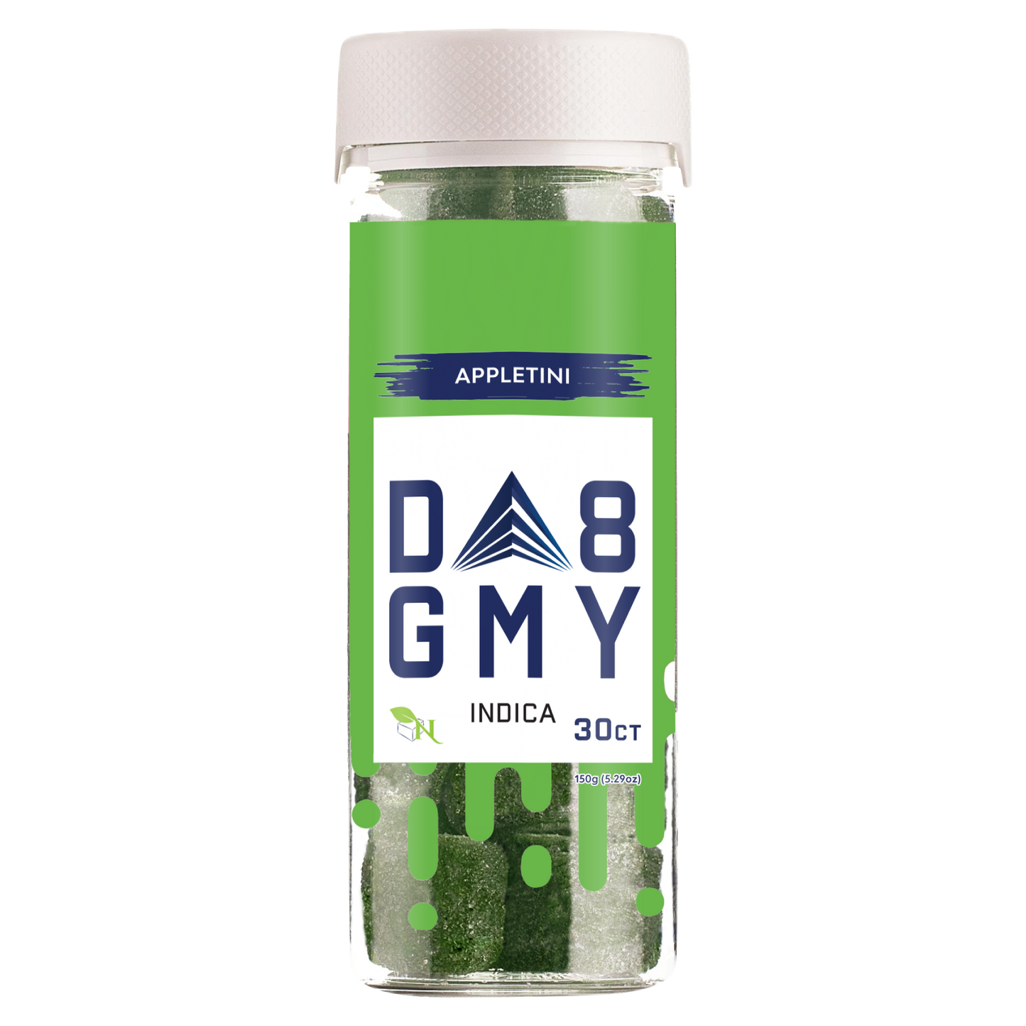 Delta-8 THC Gummies | Sativa | Indica 30 Count Total 750MG (25MG per Gummy.) ALL 21 FLAVORS AVAILABLE