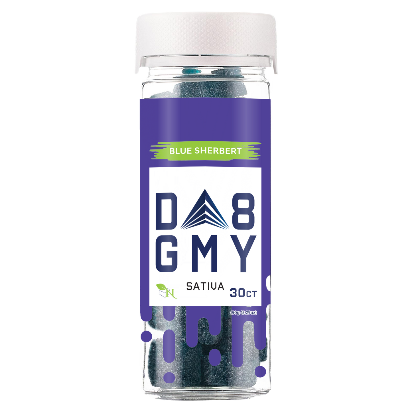 Delta-8 THC Gummies | Sativa | Indica 30 Count Total 750MG (25MG per Gummy.) ALL 21 FLAVORS AVAILABLE