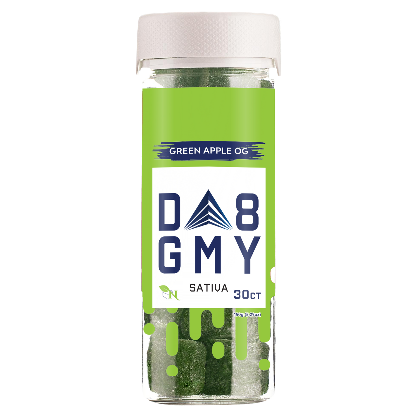 Delta-8 THC Gummies | Sativa | Indica 30 Count Total 750MG (25MG per Gummy.) ALL 21 FLAVORS AVAILABLE