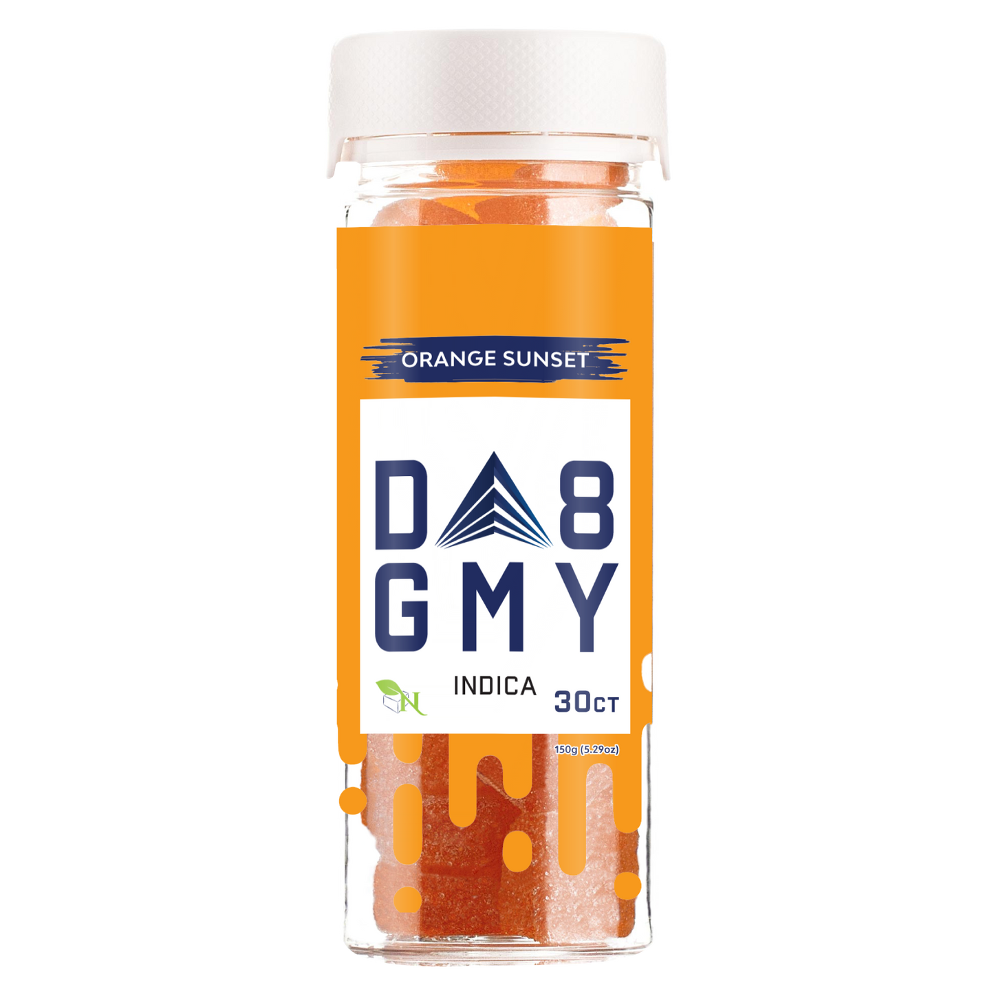 Delta-8 THC Gummies | Sativa | Indica 30 Count Total 750MG (25MG per Gummy.) ALL 21 FLAVORS AVAILABLE