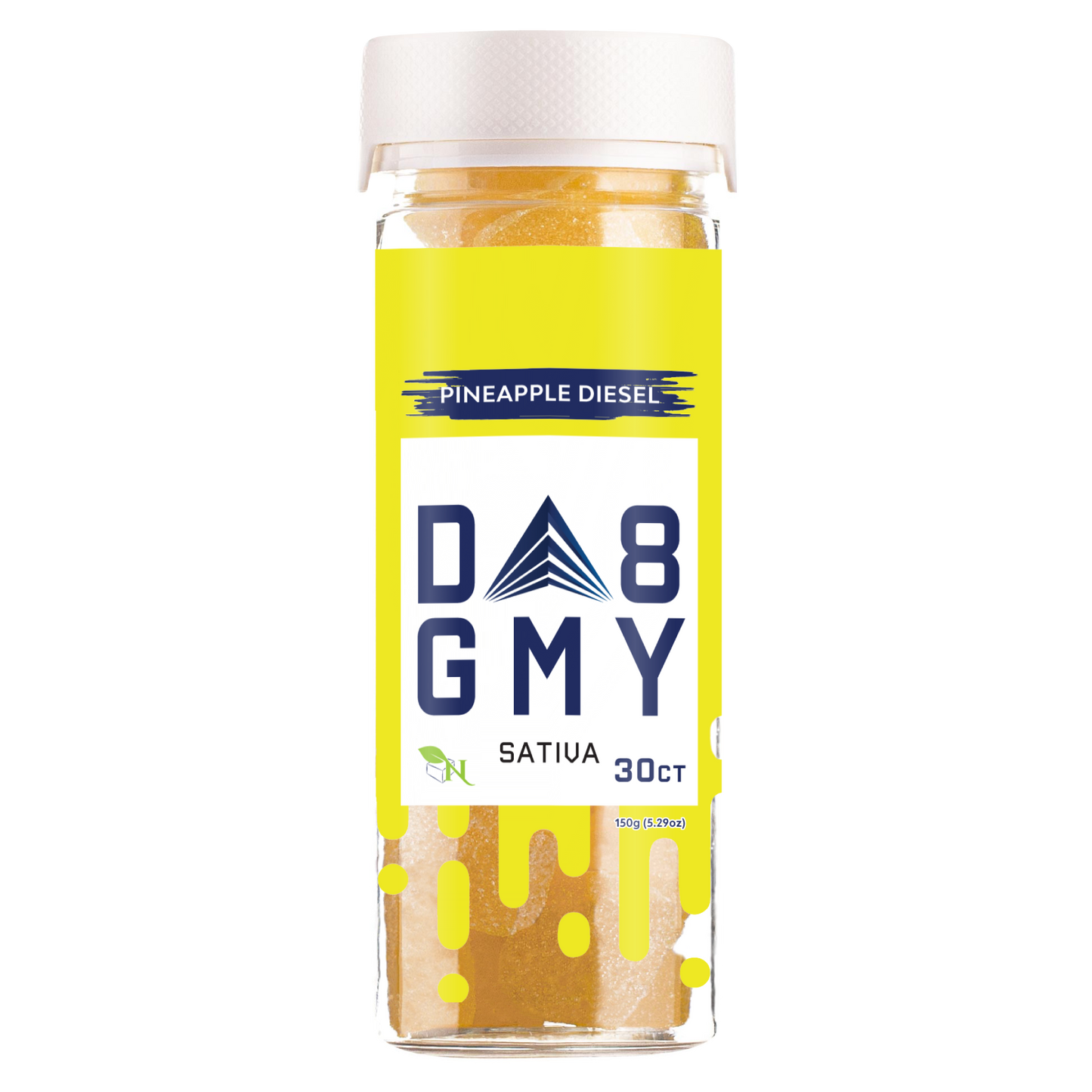 Delta-8 THC Gummies | Sativa | Indica 30 Count Total 750MG (25MG per Gummy.) ALL 21 FLAVORS AVAILABLE